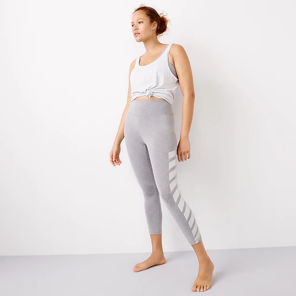 New Balance® for J.Crew performance cropped leggin - Picture 3 of 8